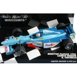 BENETTON F1-1998 -B 198 PLAYLIFE LAUNCH BENETTON F1-1998 -B 198 PLAYLIFE LAUNCH